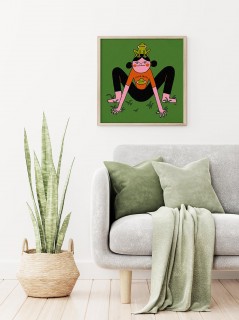 Plakat I like frogs 2