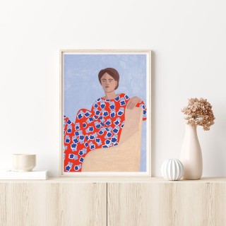 Flower Lady Poster 2