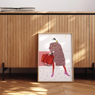 Poster Pink Boots 2