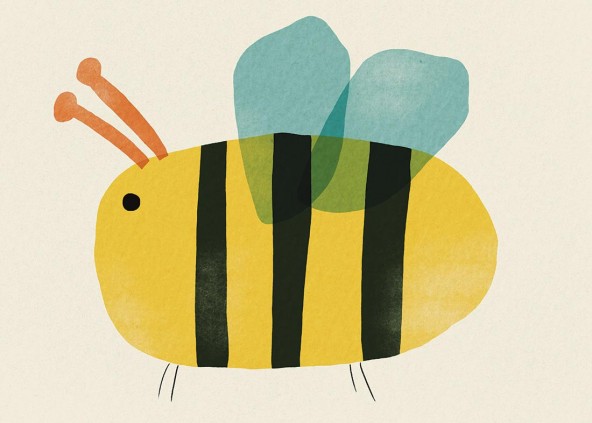Bee Poster Bee Poster