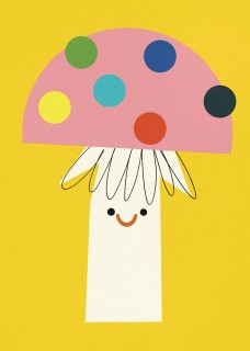 Toadstool Poster