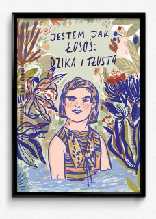 Plakat Łosoś 2
