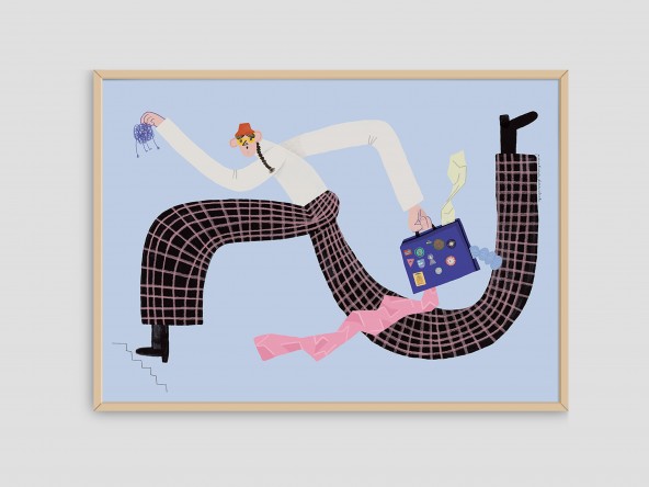 I'm a Little Late Poster I'm a Little Late Poster