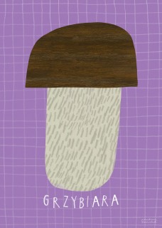 Mushroom Poster
