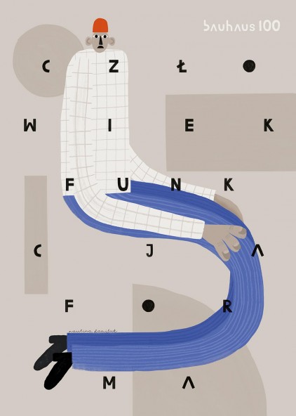 Plakat Człowiek Funkcja Forma