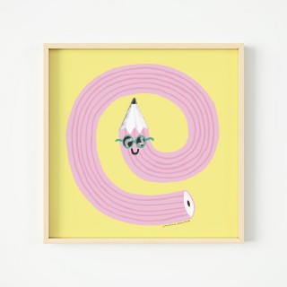 Twisted Pencil Poster 2