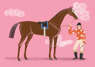 At the Races Poster