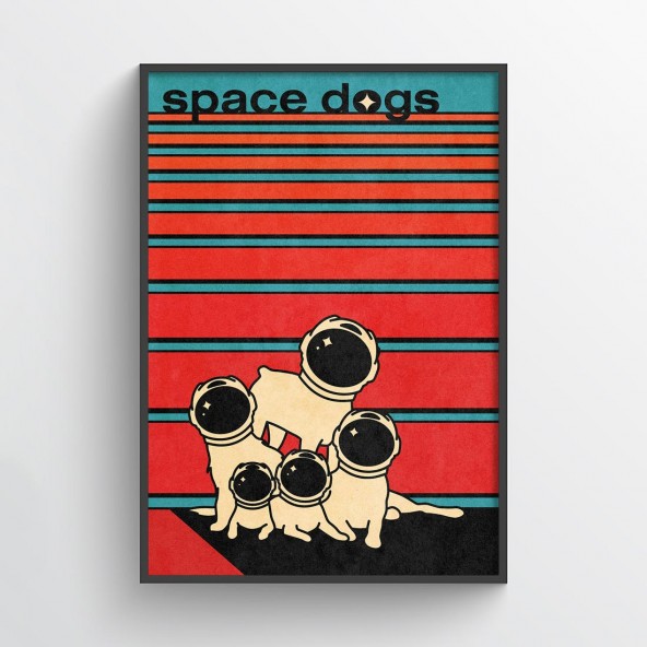 Space dogs II Poster Space dogs II Poster