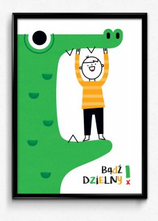 Plakat Dzielny 2