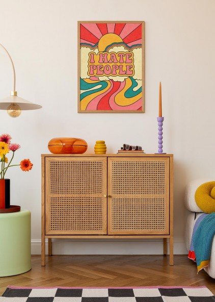 Plakat Hate People Plakat Hate People