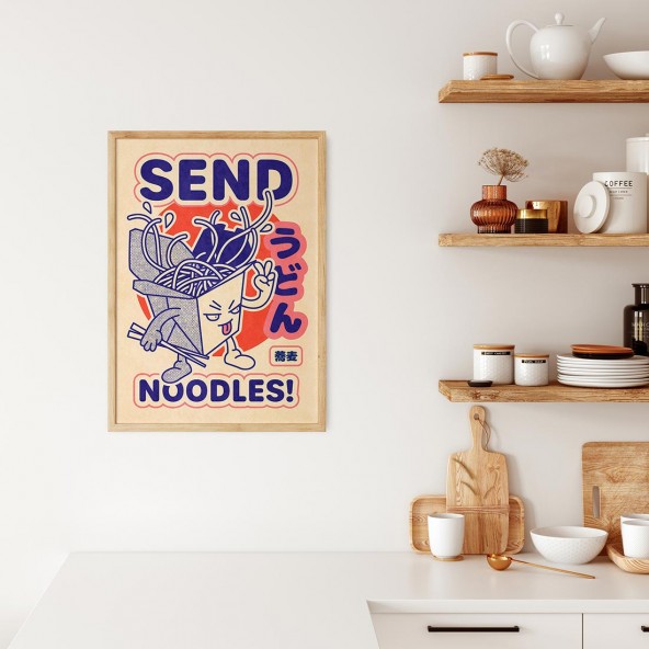 Plakat Send Noodles