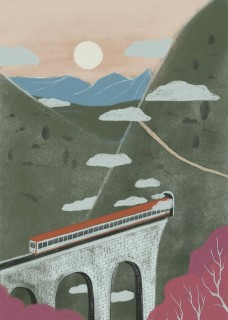 Train Poster