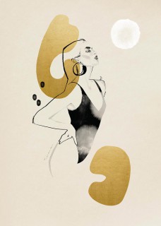 Plakat Gold II