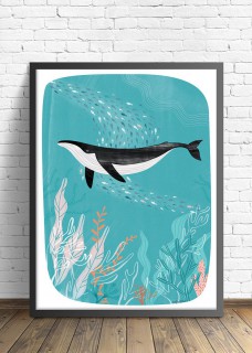 Plakat Wieloryb 2