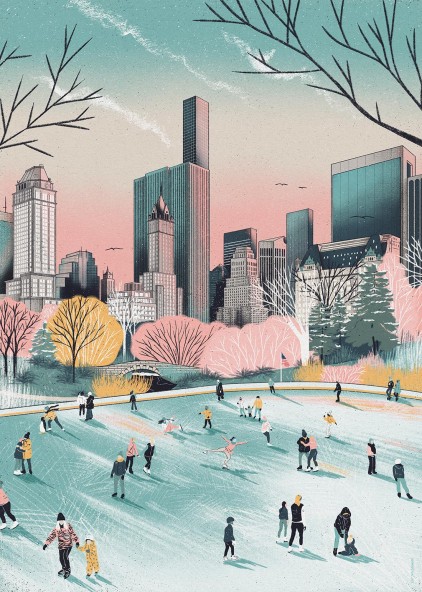 Central Park Poster Central Park Poster