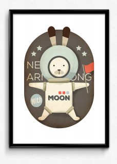 Plakat Kosmonauta 2