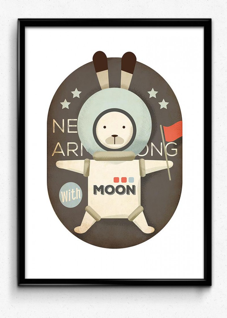 Plakat Kosmonauta