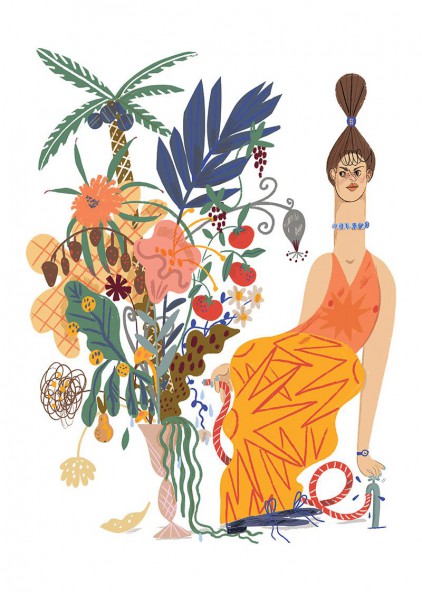 Plakat Chaos kwiatowy Plakat Chaos kwiatowy