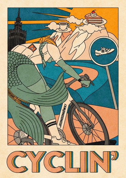 Warsaw Cyclin Poster