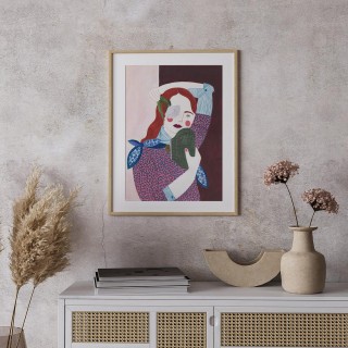 Plakat Girl with the flower 2