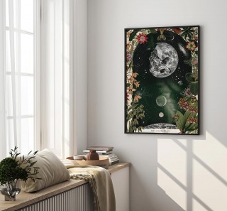 Cosmic bloom Poster 2
