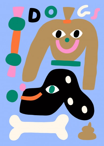 Dogs Poster Dogs Poster