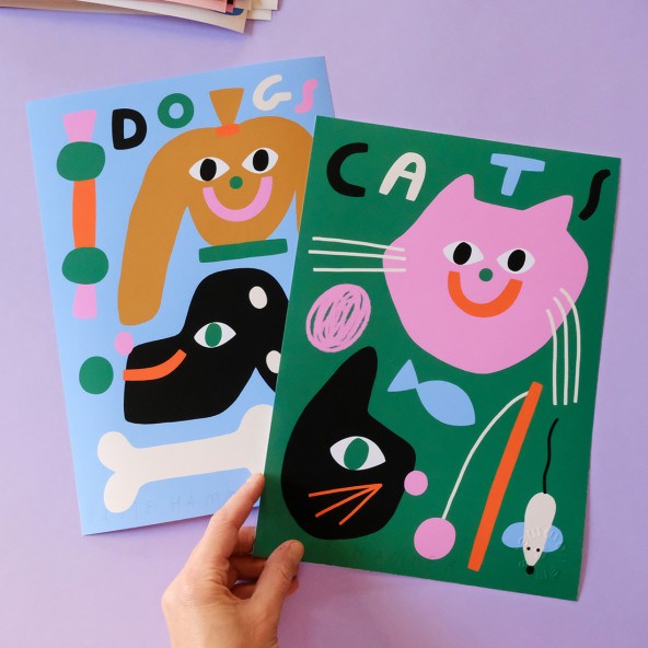 Dogs Poster Dogs Poster