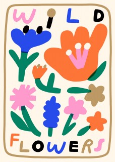 Wild Flowers Poster