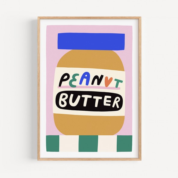 Plakat Peanut Butter Plakat Peanut Butter