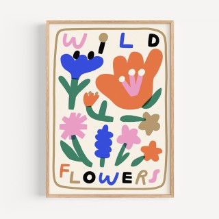 Wild Flowers Poster 2