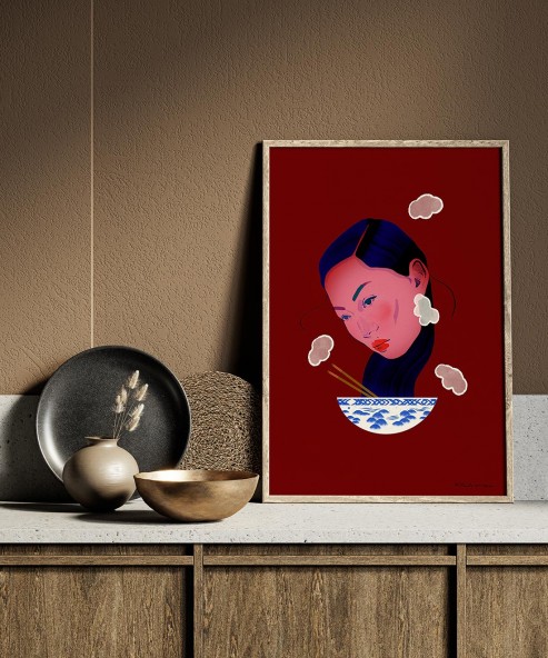 Plakat Gyoza Plakat Gyoza