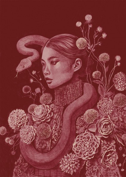 Year of the Snake Poster Year of the Snake Poster