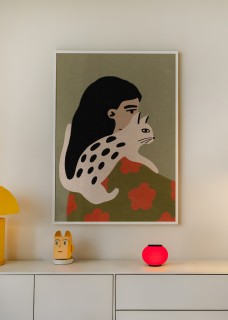 Plakat I'm not living 2