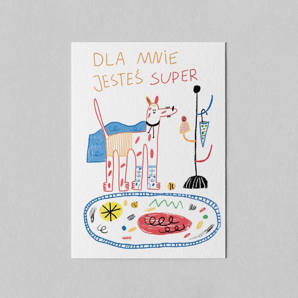 Miniplakat Jesteś super Miniplakat Jesteś super