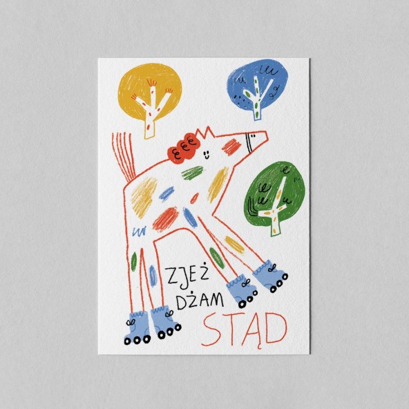 Mini Poster I'm out of here