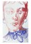 Plakat Portrait with lace Plakat Portrait with lace
