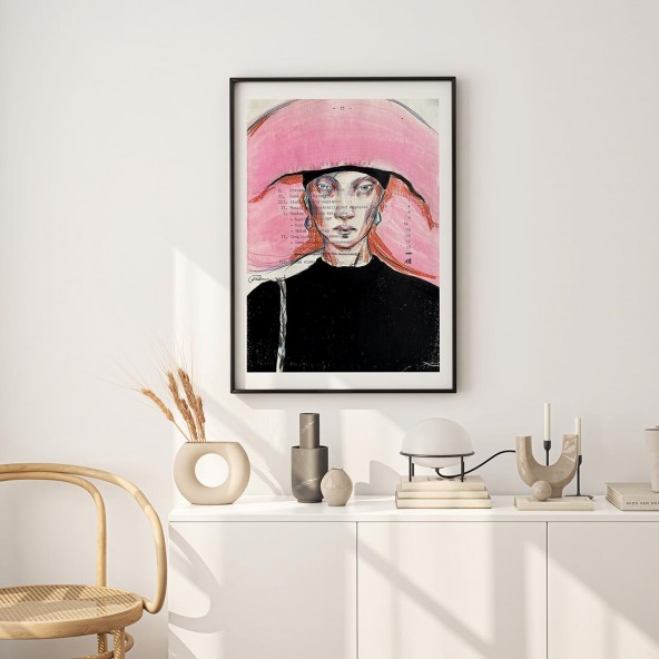 Plakat Pink Hat