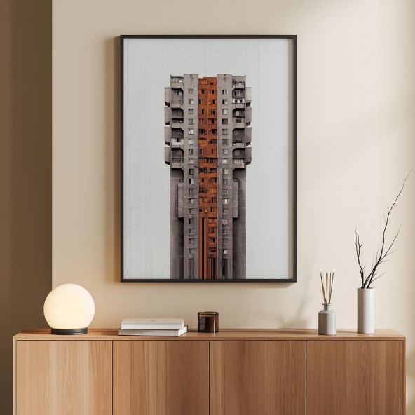 Distorted Mass Poster