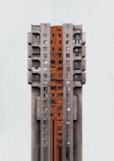Plakat Distorted Mass