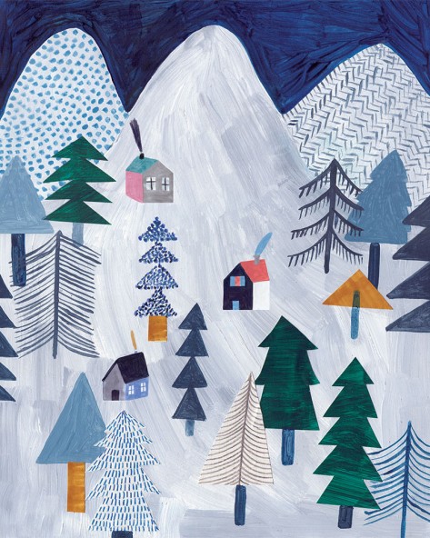 Winter Wonderland Gallery Wall