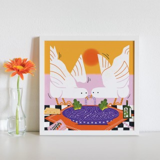Pigeons Poster 2
