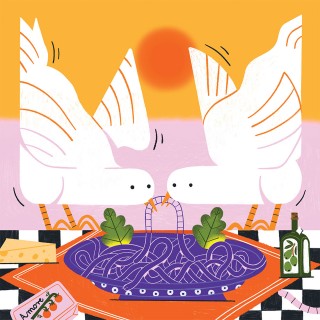 Pigeons Poster