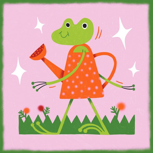Frog Poster Frog Poster