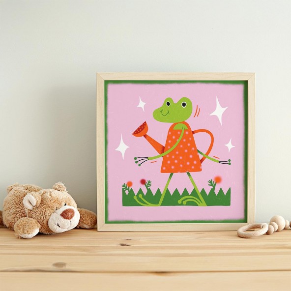Frog Poster Frog Poster