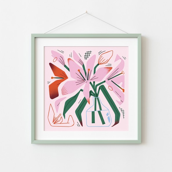 Plakat Lilie Plakat Lilie