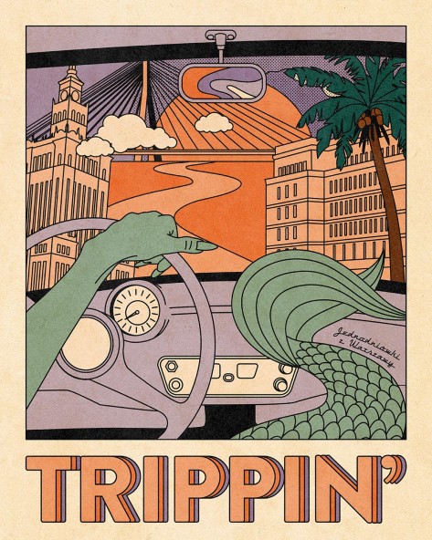 Warsaw Trippin Poster
