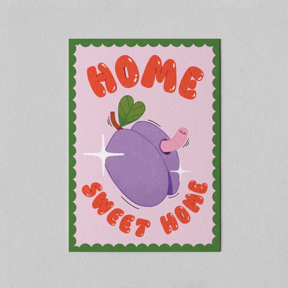Miniplakat Home Sweet Home Miniplakat Home Sweet Home