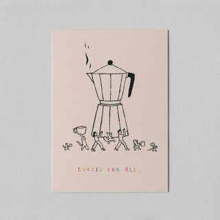 Mini Poster Coffee for all