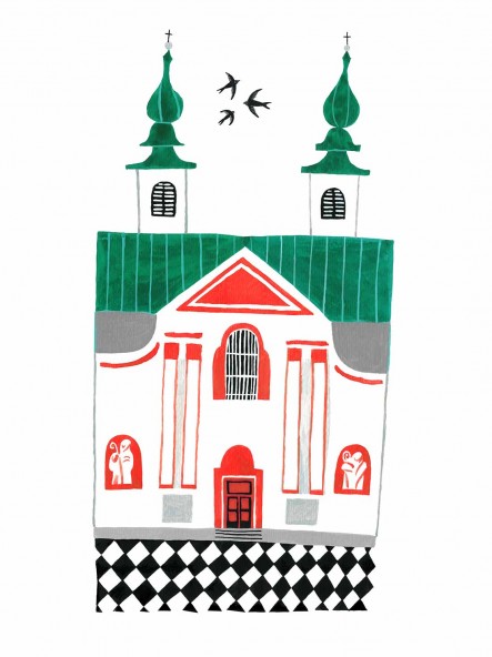 Bielański Church Poster