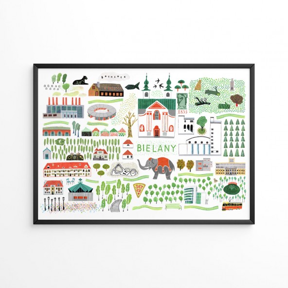 Bielany Poster
